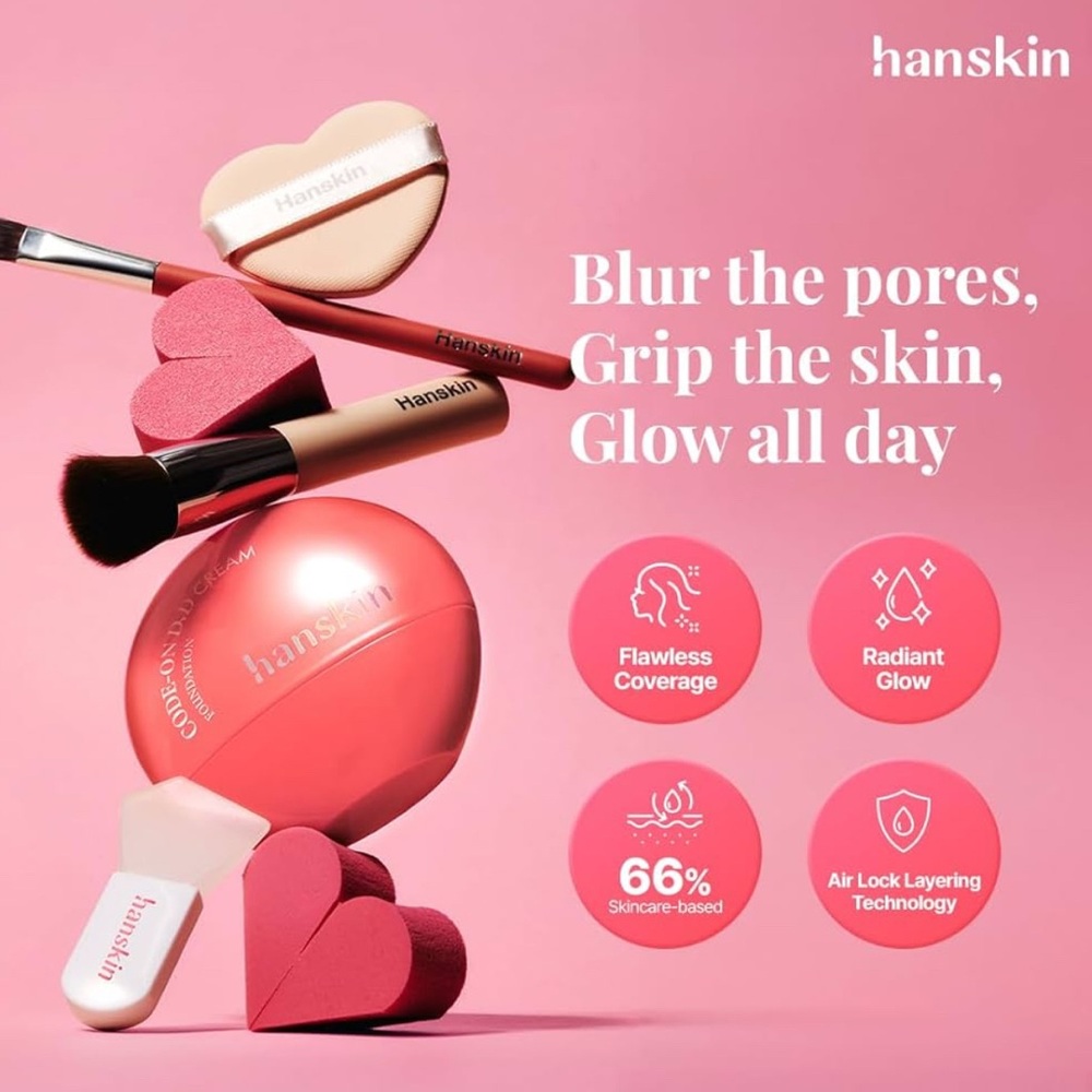 Hanskin DD Cream Foundation 52NC